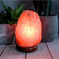 Thumbnail for Natural PINK Himalayan   Salt Lamp - 3-5 Lbs #LV3571