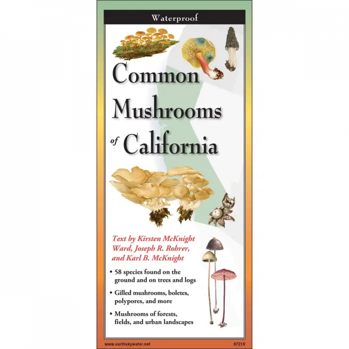 Mushrooms of California   Field Guide #LV3700