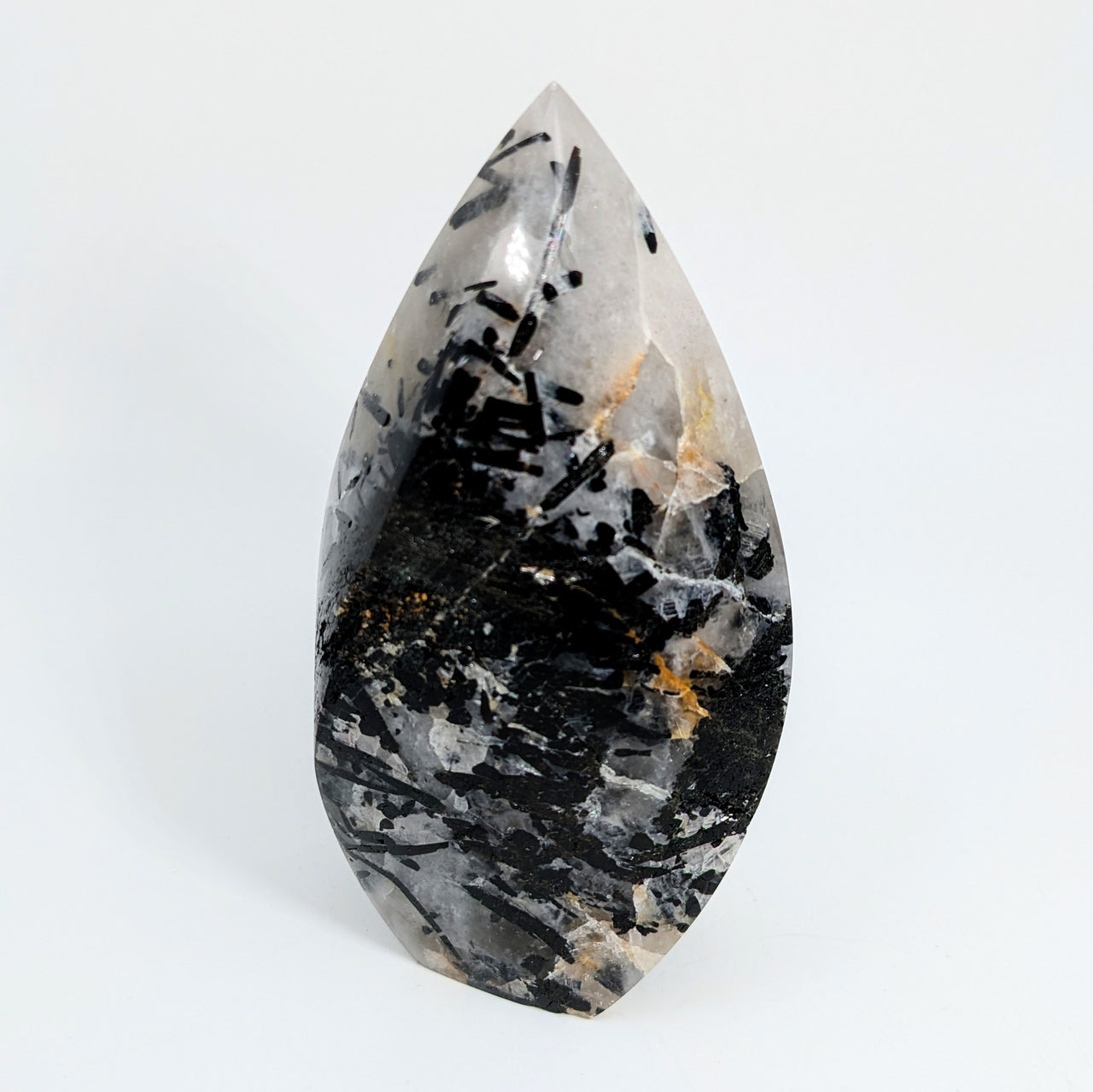 Tourmalinated Quartz 4.2" Flame #LV4957