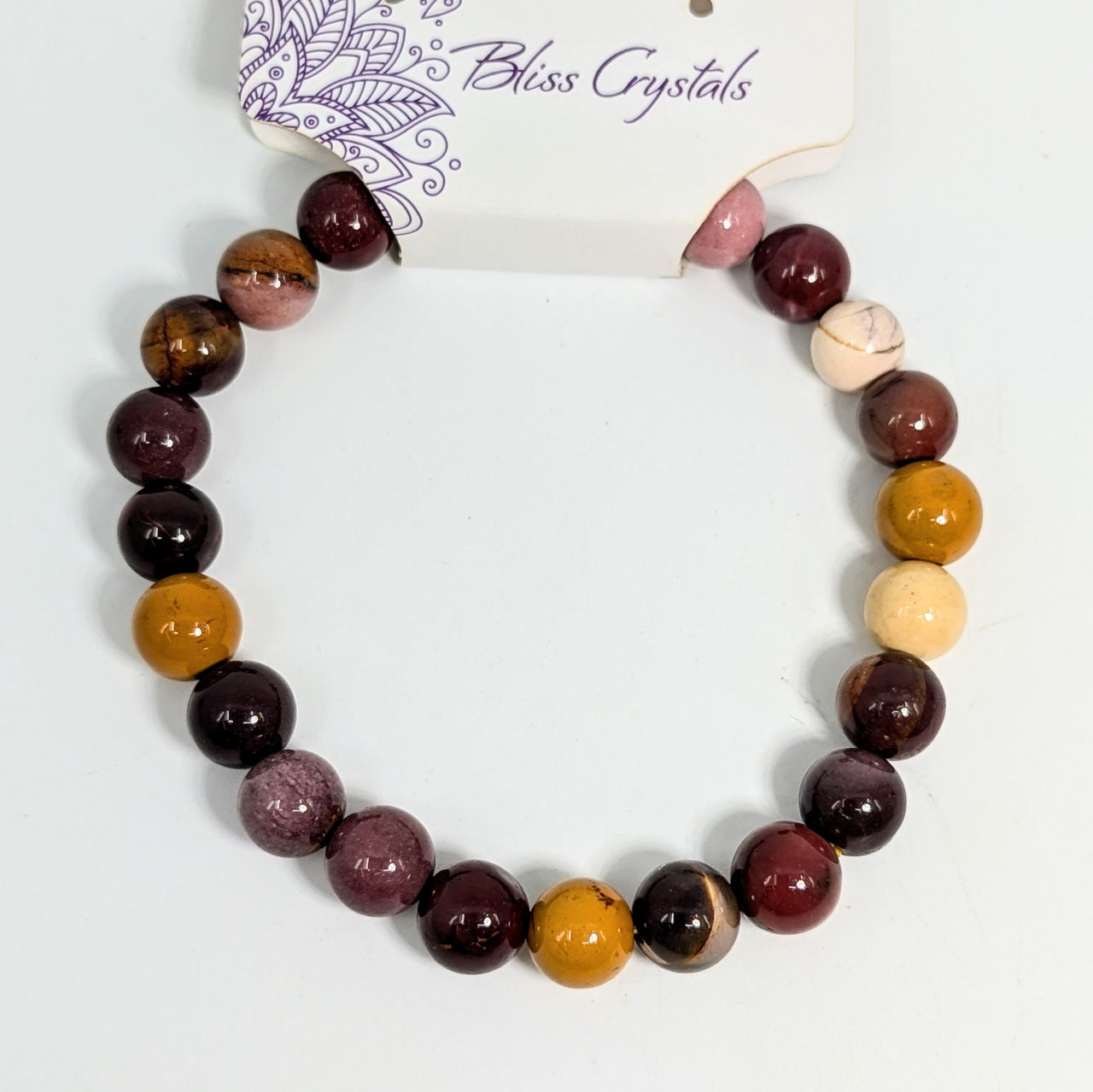 Mookaite Jasper Bracelet 8mm #LV4984