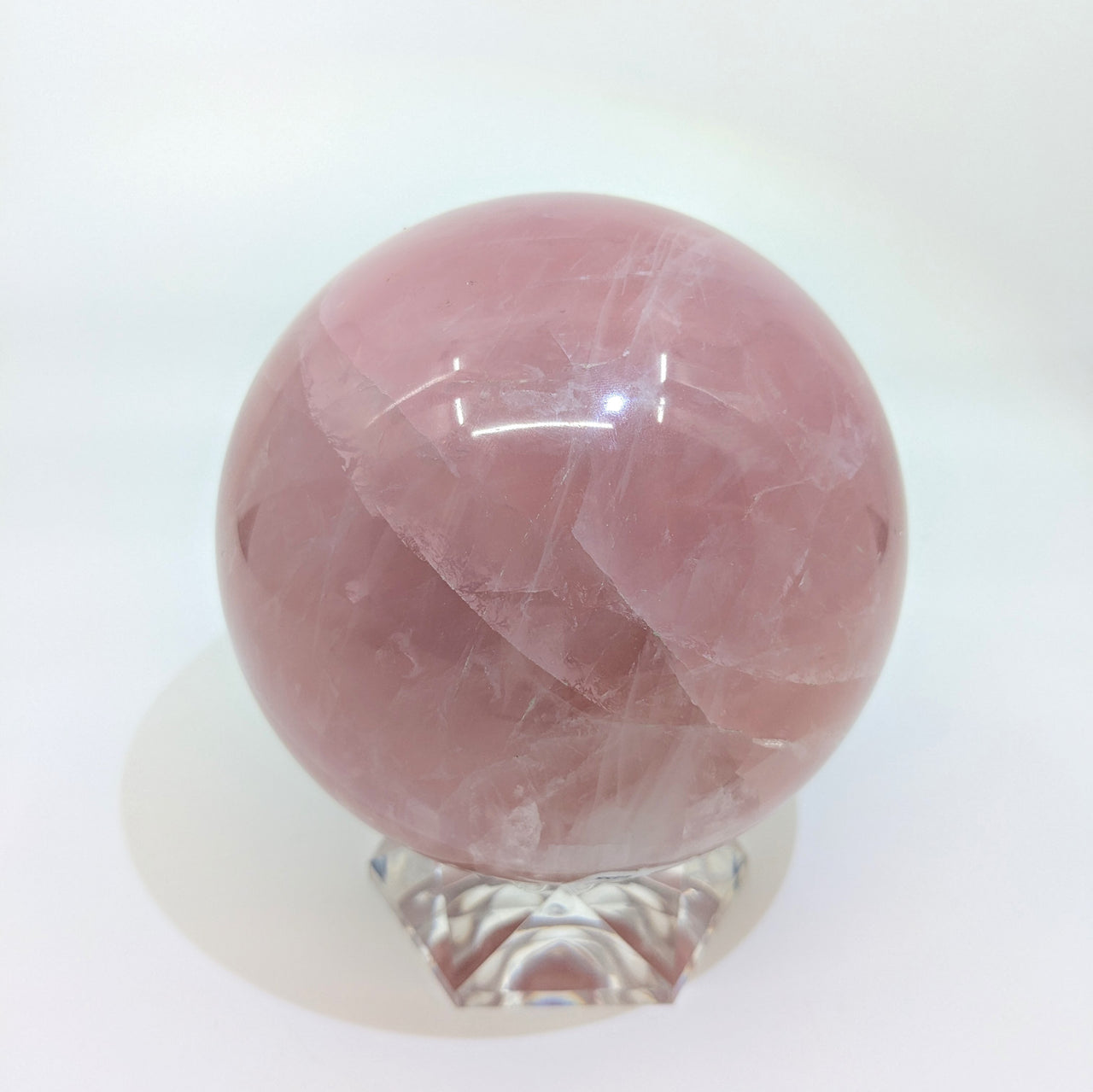Rose Quartz 4.3" Sphere #LV5569