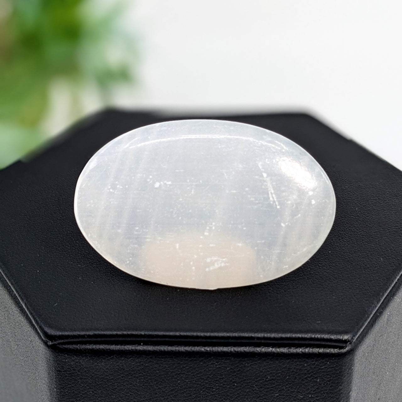 Selenite 1.8" Oval Cabochon #LV5827