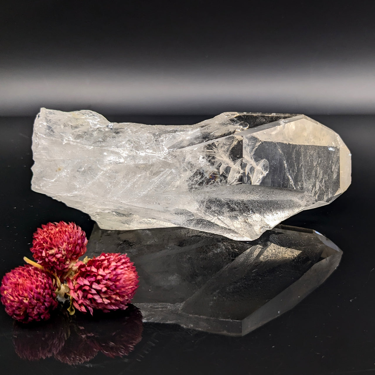 Lemurian Quartz 5.3" Point #LV6067