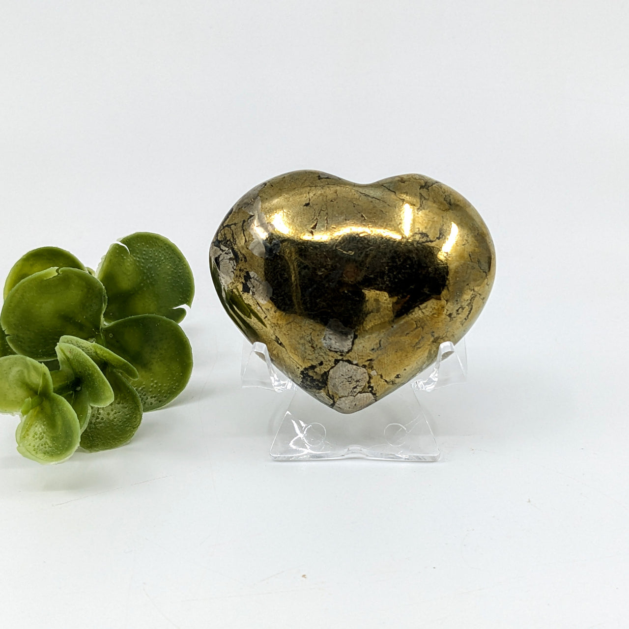 Chalcopyrite 2" Heart #LV6071