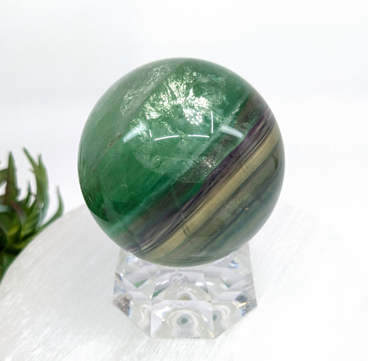 Fluorite  2.3" Sphere #LV6225