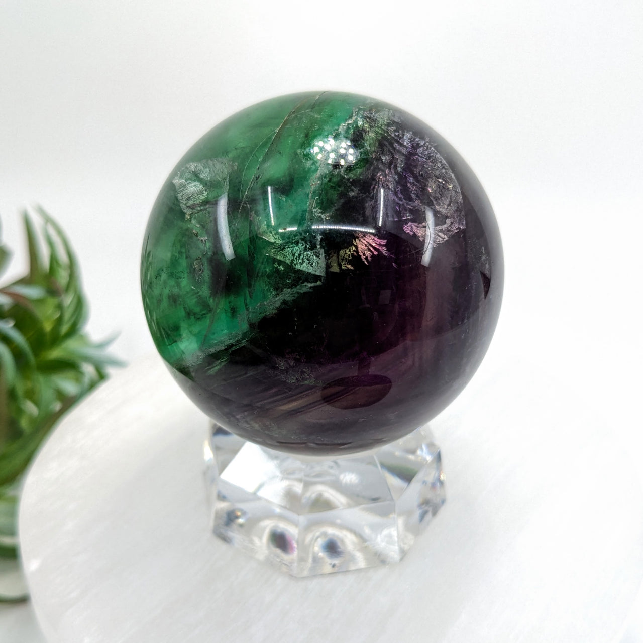 Fluorite  2.1" Sphere #LV6226