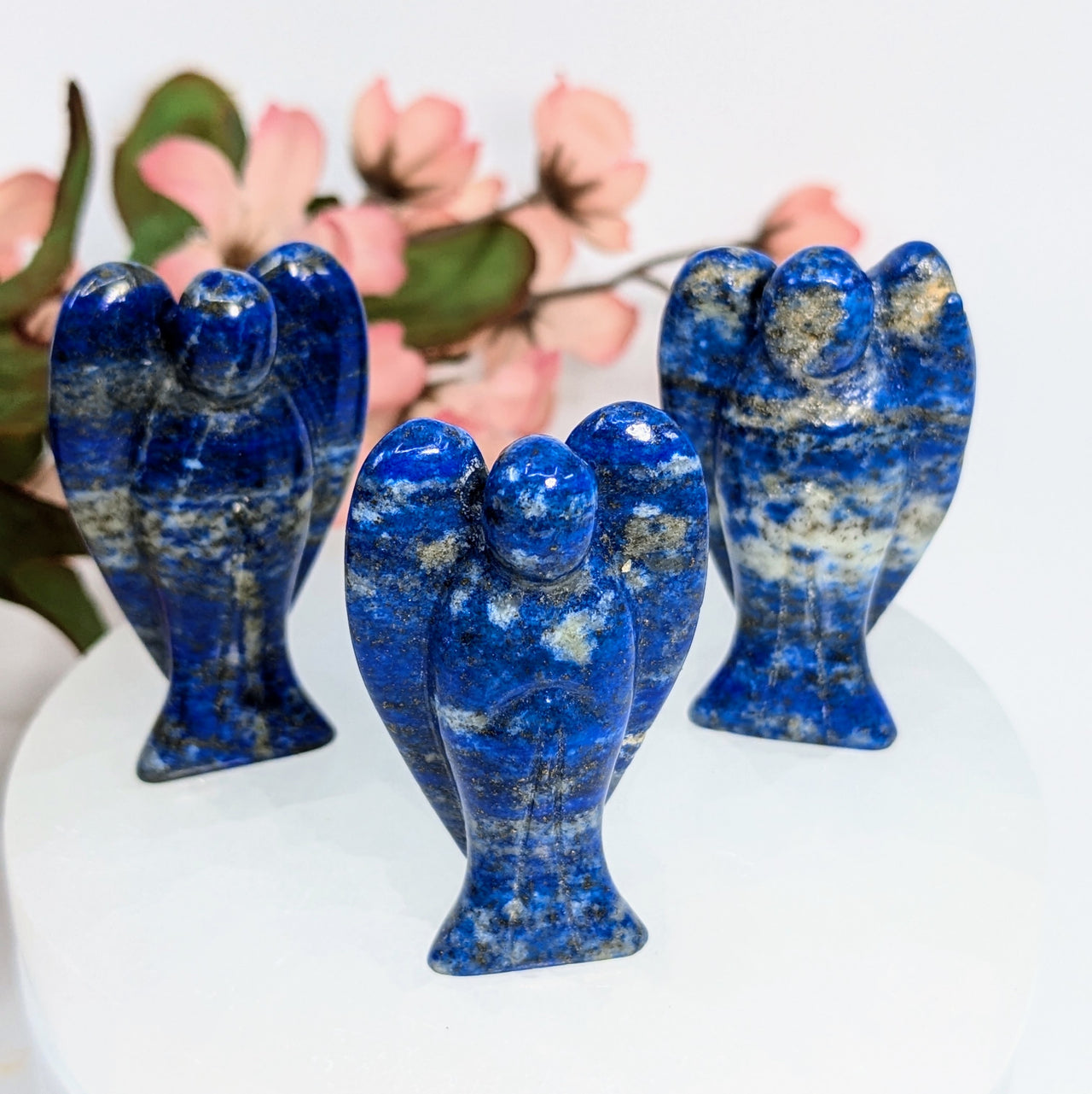 Lapis Lazuli 1.9" Angel Carving #LV6536