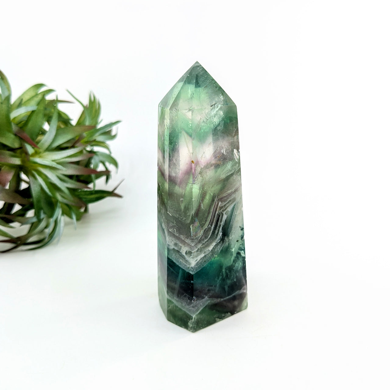 Fluorite 4.2" Obelisk  #LV6616