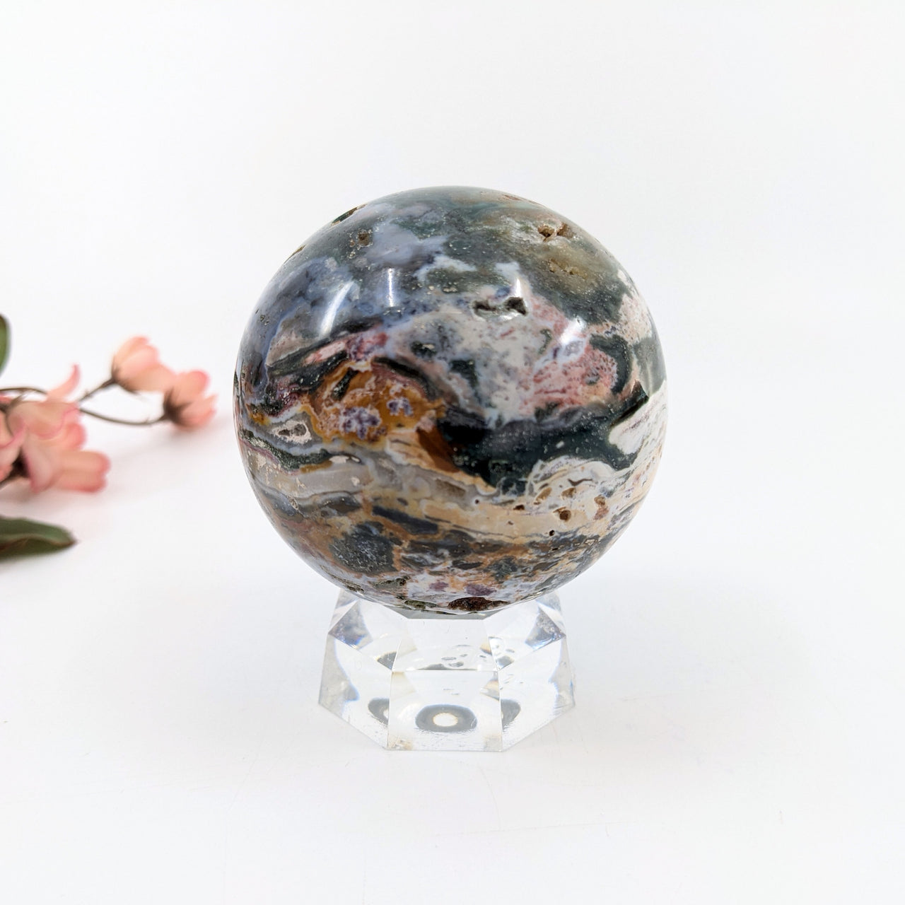 Ocean Jasper 2.7" Sphere #LV6679