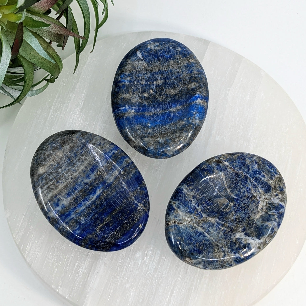 Lapis Lazuli 1.9" Worry Stone  #LV6744