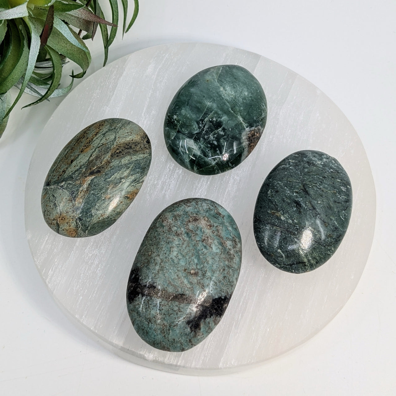 Jade 1.7" - 1.9" Worry Stone #LV6747