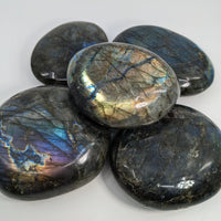 Thumbnail for Labradorite XL Pebbles (249-490g) #P166