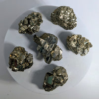 Thumbnail for Pyrite Cluster Rough Nugget #R150