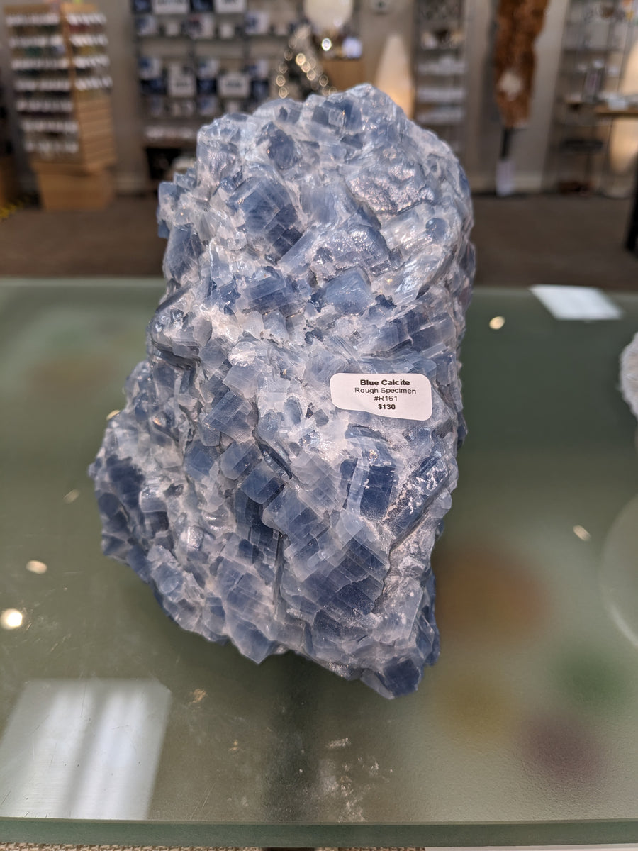Blue Calcite Rough - Choose Size #R161