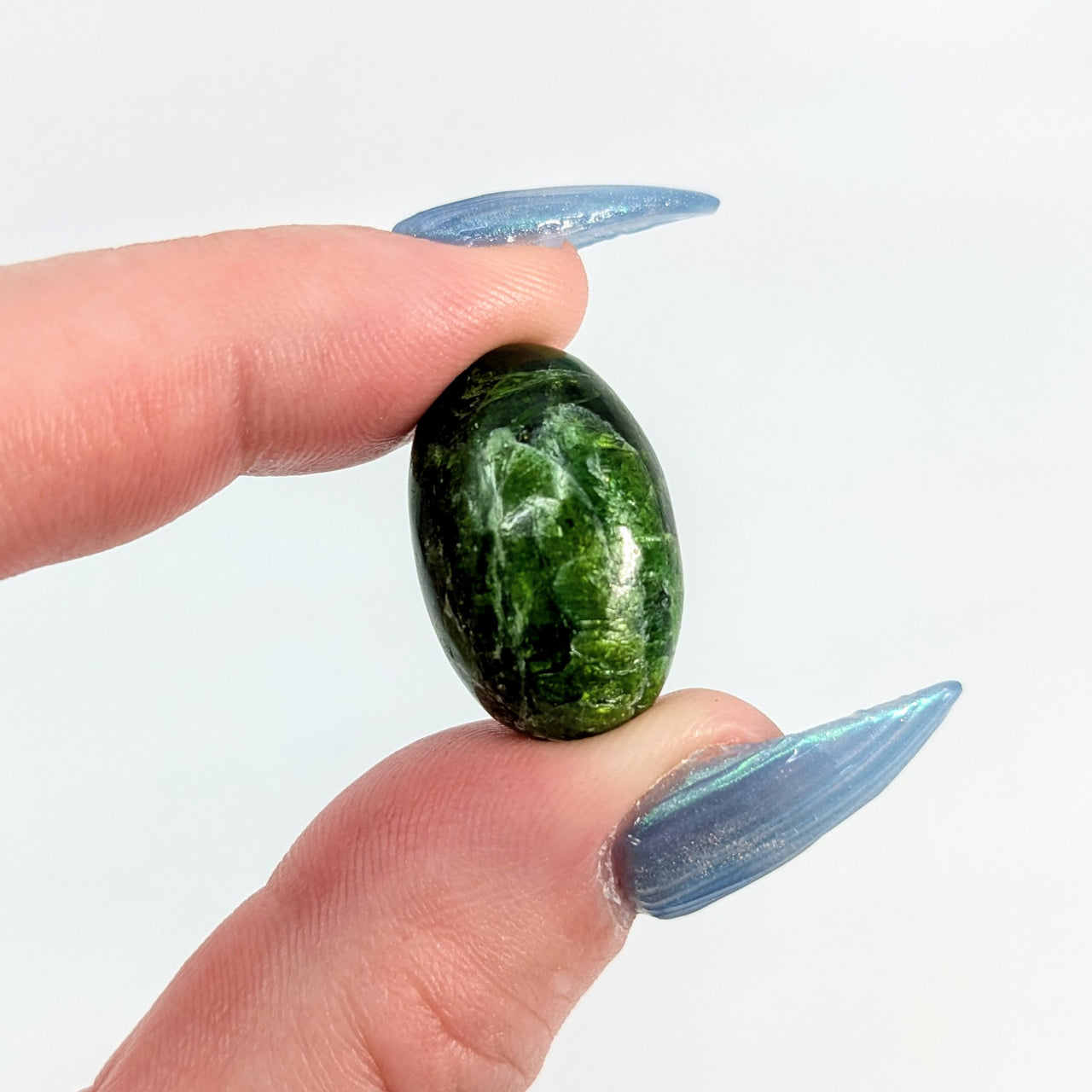 Chrome Diopside .8" Mini Pebble #LV5639