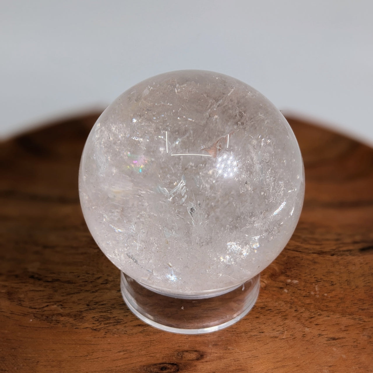 Clear Quartz Sphere 2.5" #LV6095