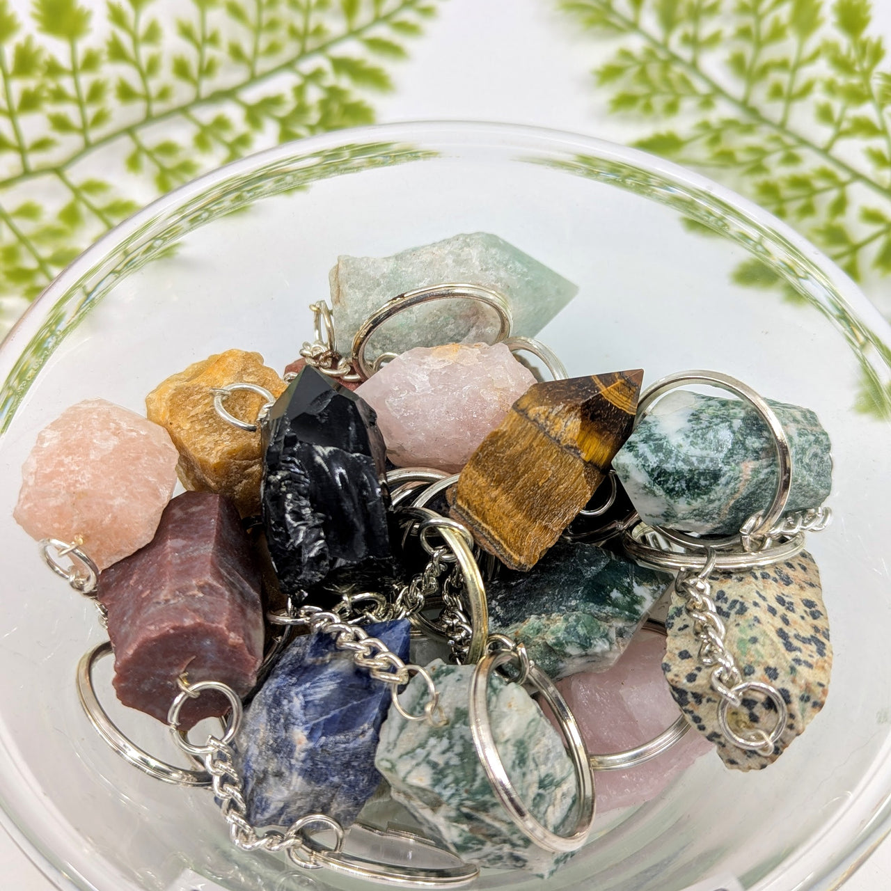 Crystal Keychain Assorted #Q106