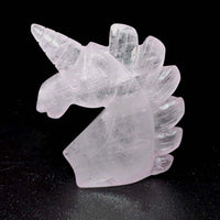 Thumbnail for Clear Quartz  Unicorn Carving (44g) #SK7840