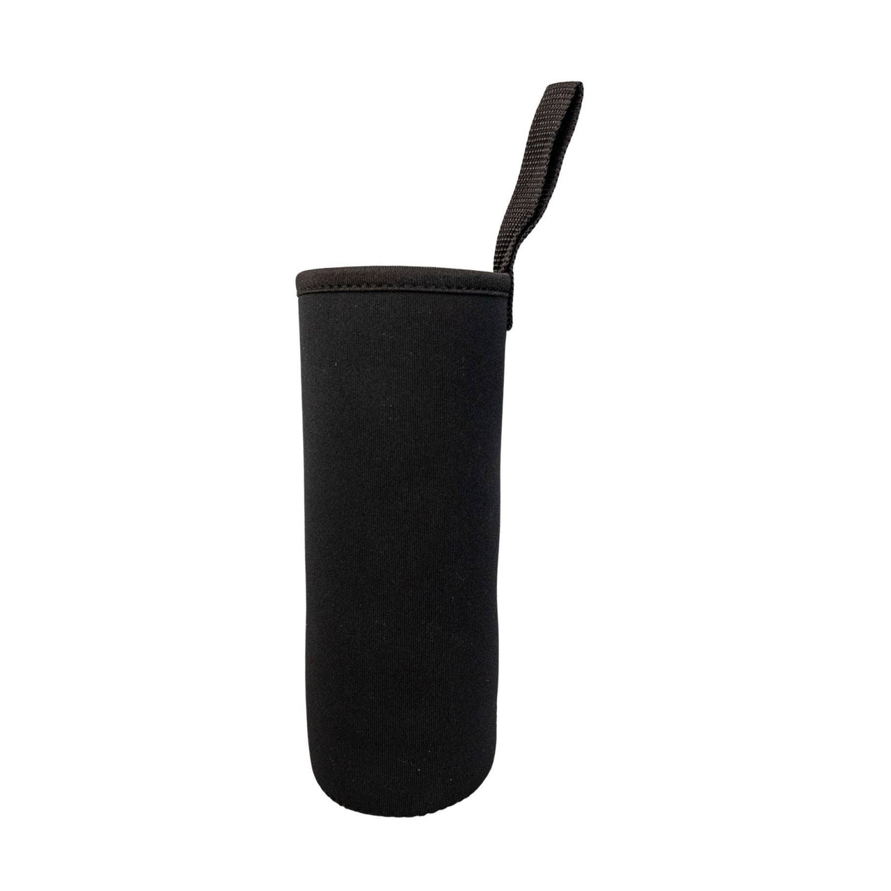 Glass Water Bottle with Crystal Compartment and Sleeve - includes mini crystals #BC0557