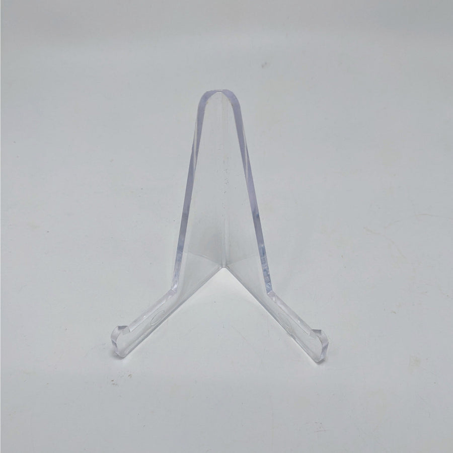 Clear plastic A-frame display stand for Acrylic & Metal Stands Q152 easel use