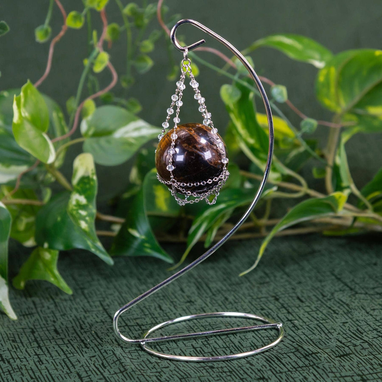 Hanging Cradle Sphere Holder Stand #BC0556