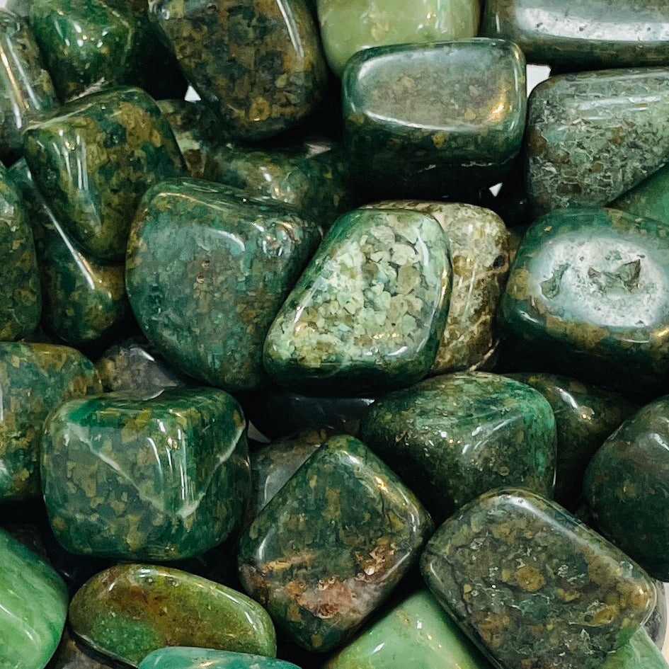 African Jade Tumbled #T348 - $3.95