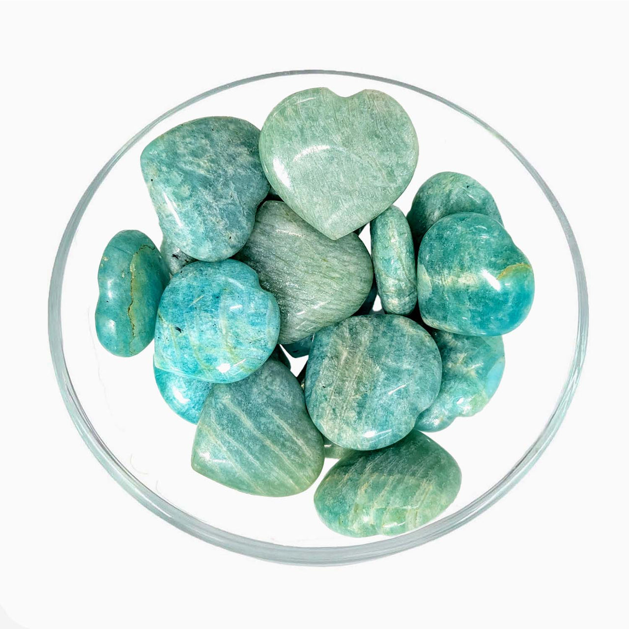 Amazonite Heart #H018 - $9.95