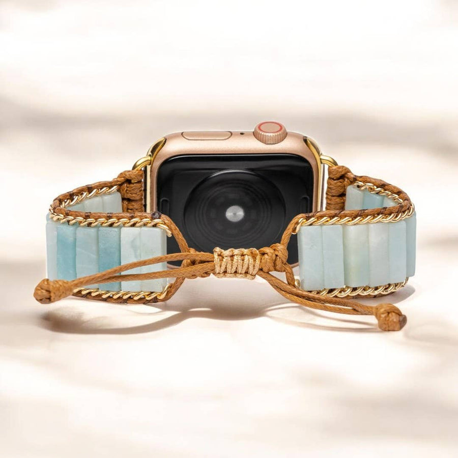 Amazonite Protection Apple Watch Strap #LV9176 - $52
