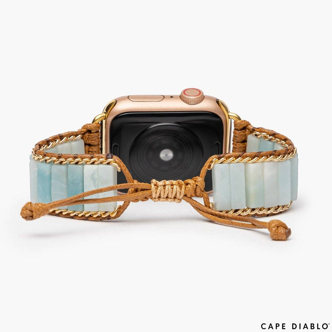 Amazonite Protection Apple Watch Strap #LV9176 - $52