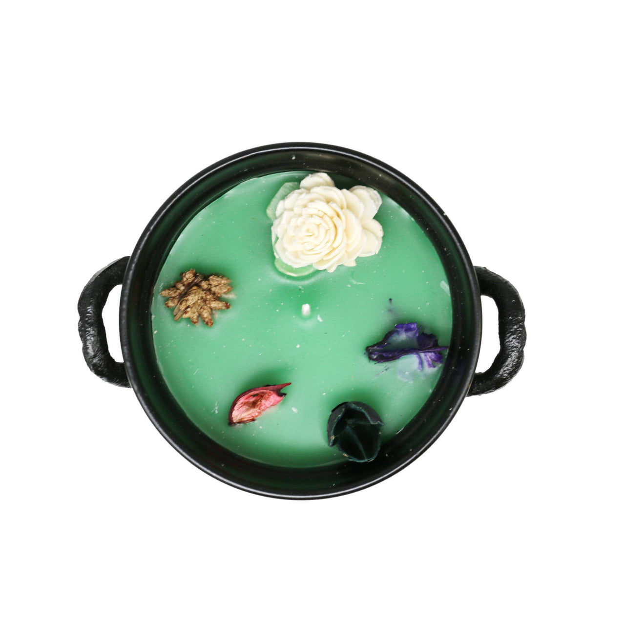 Amber Patchouli / Hamsa Hand Cauldron Candle (11.5 oz)