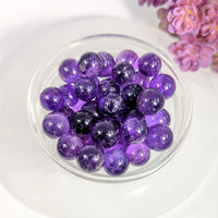 Amethyst.4 -.5’’ Mini Marble #BC0045 - $4.95