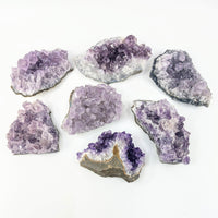 Natural amethyst geode cluster from Brazil, crystal specimen #BC0098