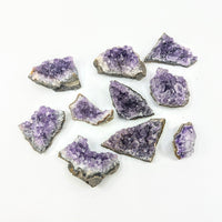 Amethyst geode druzy cluster specimen from Brazil, size selectable
