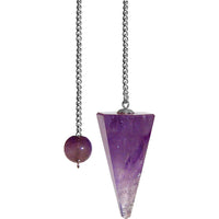 Amethyst Hexagonal Pendulum #LV9161 $6.95