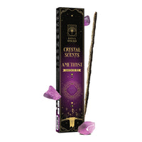 Amethyst Incense Sticks Smudge Kit | Crystal Scents #BC0541