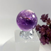 Ametrine 1.5 inch sphere #BC0025 on clear crystal stand