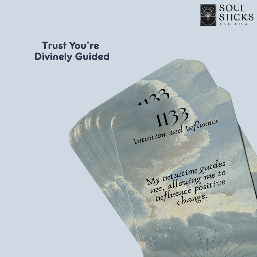 Angel Numbers Affirmations Card Deck #LV9769 - $24.95