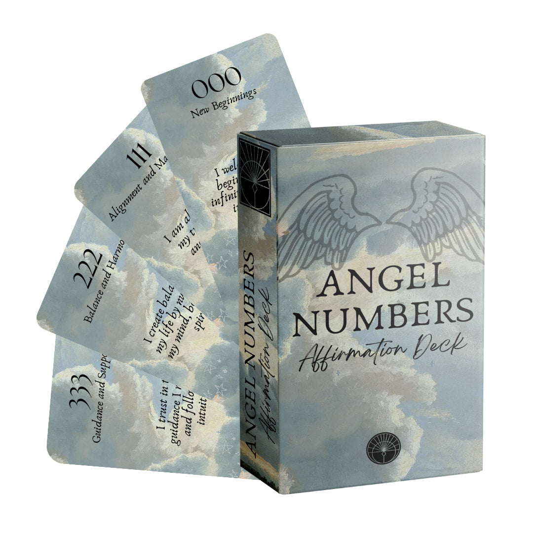 Angel Numbers Affirmations Card Deck #LV9769 - $24.95