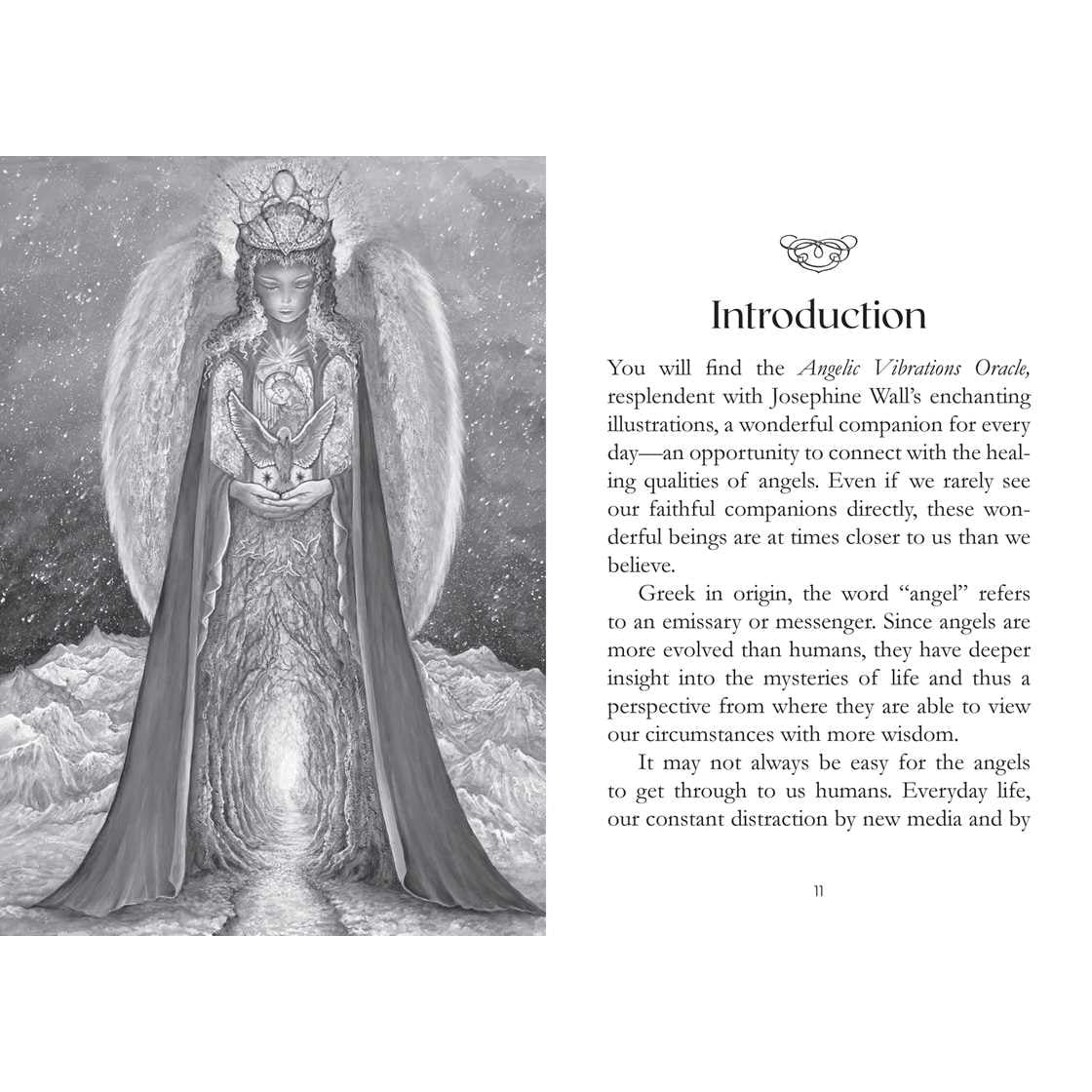 Angelic Vibrations Oracle Deck by Josephine Wall #BC0520