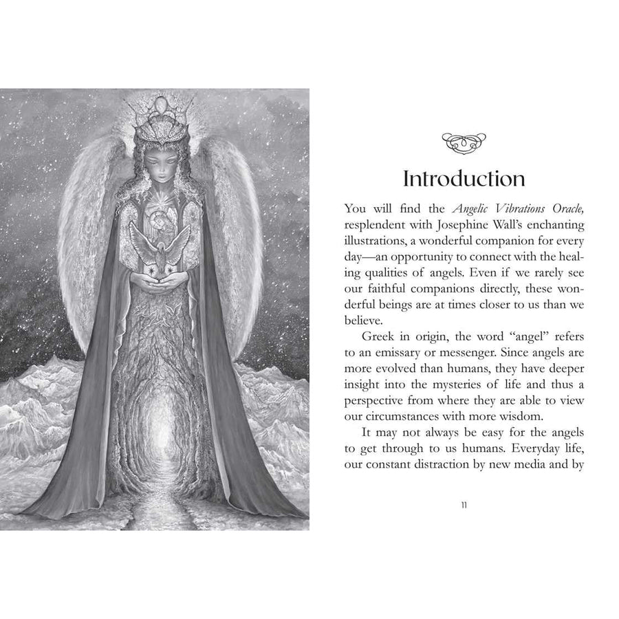 Angelic Vibrations Oracle Deck by Josephine Wall #BC0520