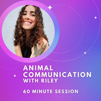 Thumbnail for Animal communication reading with Riley: 60-minute session for you and your animal companion