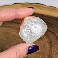 Thumbnail for Apophyllite with Stilbite Gem Quality Mini Palm (21gm)