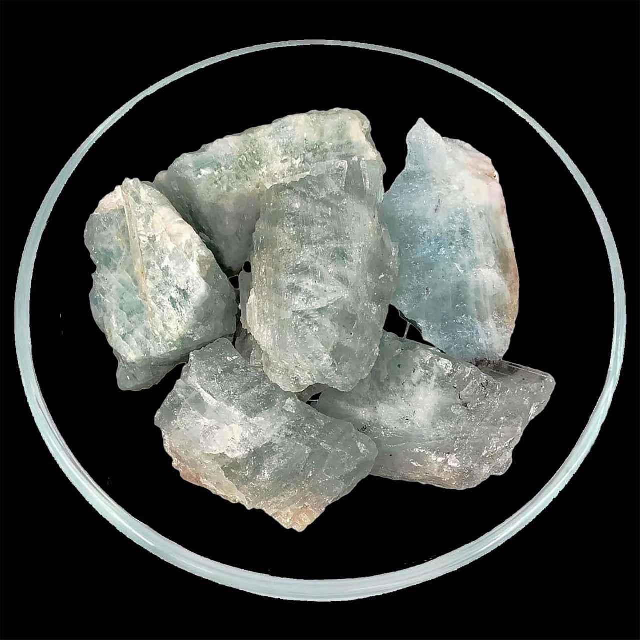 Aquamarine Rough Stone (approx. 40- 50 g each) #SK2195