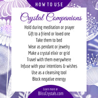 Thumbnail for Arthritis Self Help Natural Healing Crystal Companion Set w 