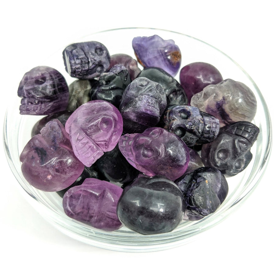 Assorted Crystal Skull #C076 - Fluorite - $12.95