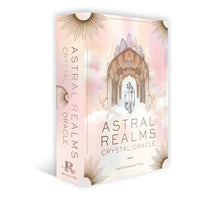 Astral Realms Crystal Oracle deck by Leah Shoman displayed in product image