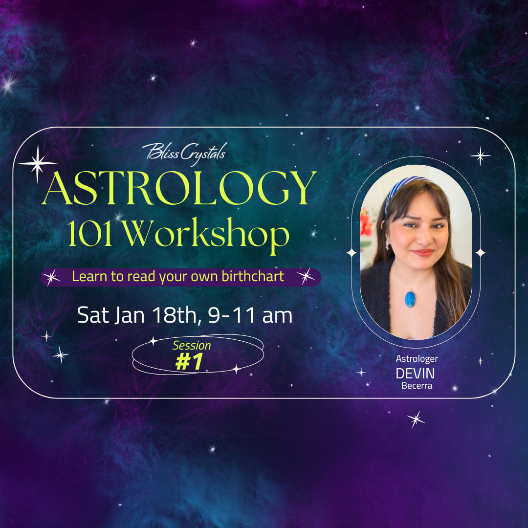 Astrology 101 Workshop - Session #1 - Jan 18 2025