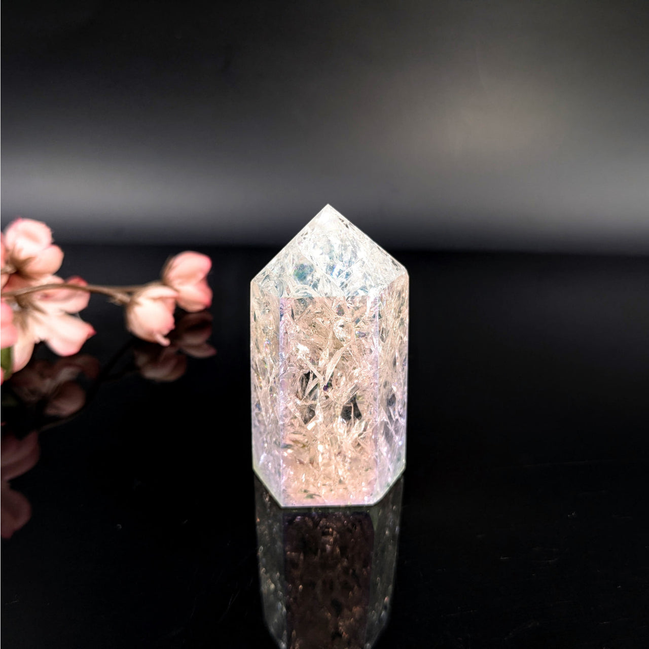 Aura Crackle Quartz 2.3’’ Generator #LV6627 - $35