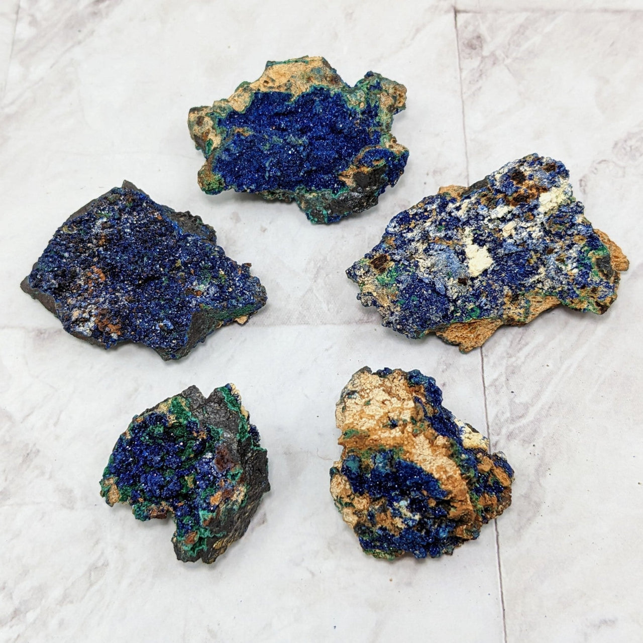 Azurite Rough Stones.