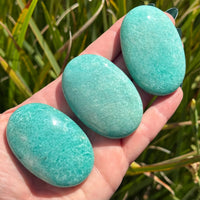 Amazonite Palm Stone #BC1270